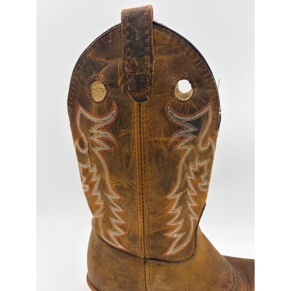 Double-H Boots Daniela Brown Leather Western Cowboy Women 10 USA DH5159 Workwear - Picture 9 of 15